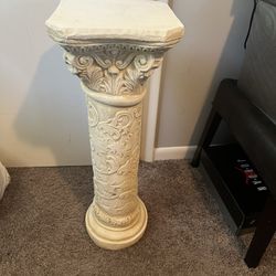 White Pedestal