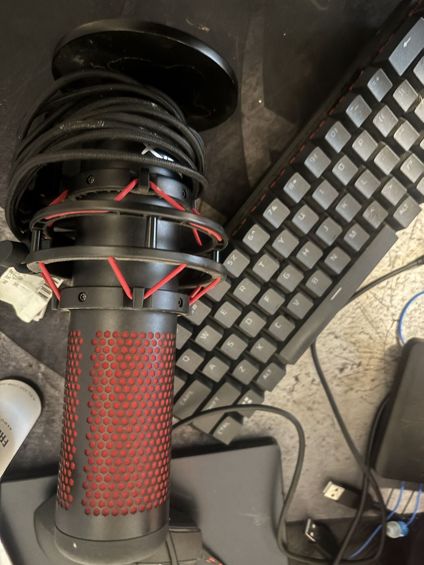 Hyper X Mic And Keyboard 