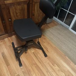Musicians Stool with Adjustable Backrest