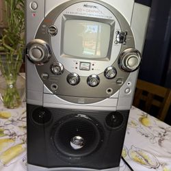 CD & Cassette Tape Karaoke System with CRT