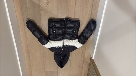 Pre-owned Enfant Chest Logo-print Padded Jacket Black