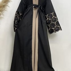 Modest Abaya Ramadan Dubai Robe Femme Musulmane Turkey Kaftan Islamic Clothing Muslim For Women