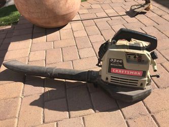 Craftsman leaf blower gas