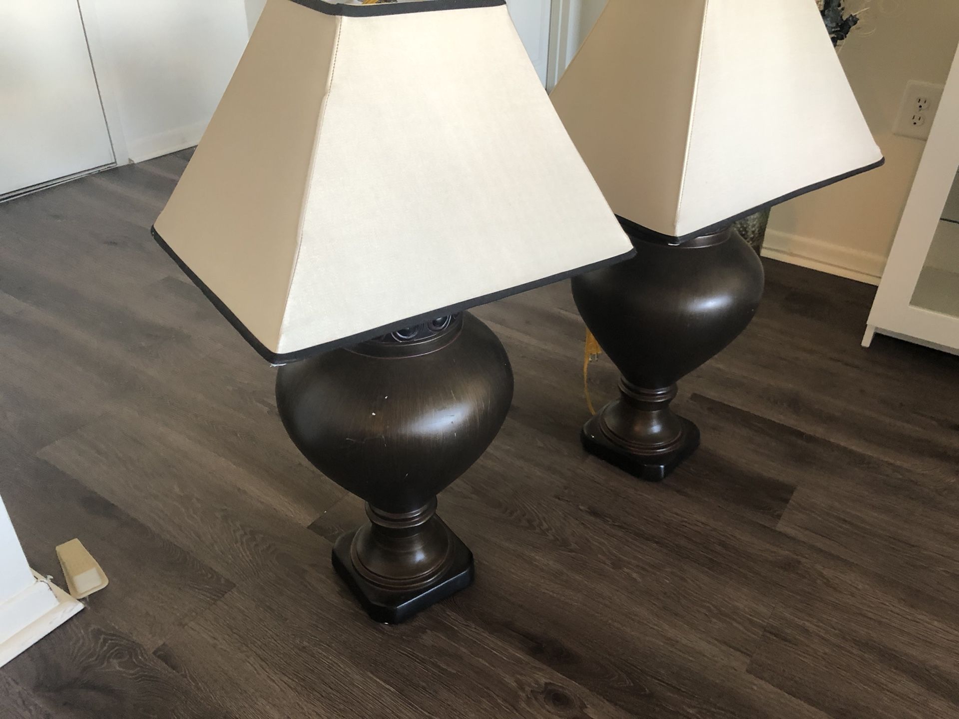 2 lamps for $30