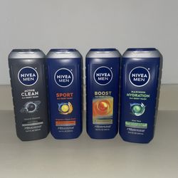 Nivea Men Body Wash - $3 Each 