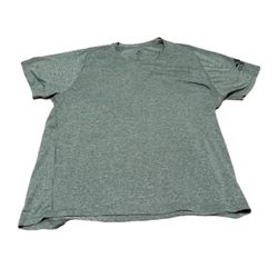 Adidas Freelift Climalite Gray Short Sleeve Shirt Men Extra Large XL