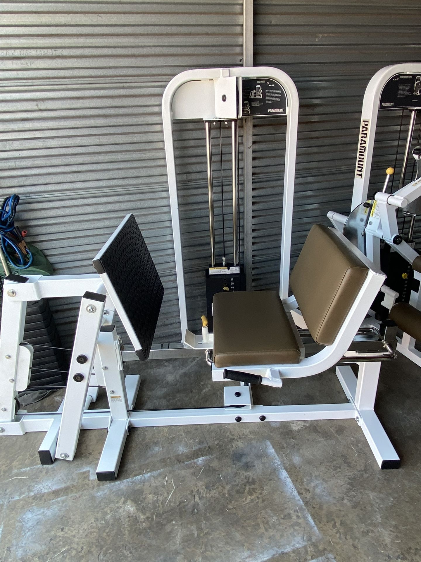 Seated Leg press