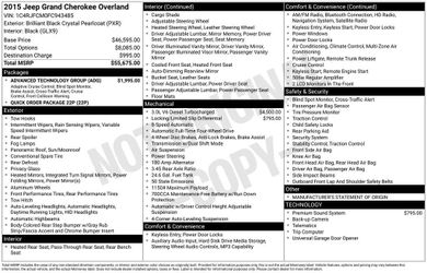 2015 Jeep Grand Cherokee