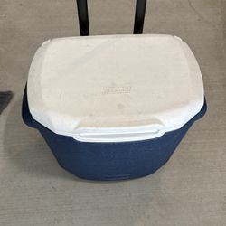 Coleman small cooler With Wheels