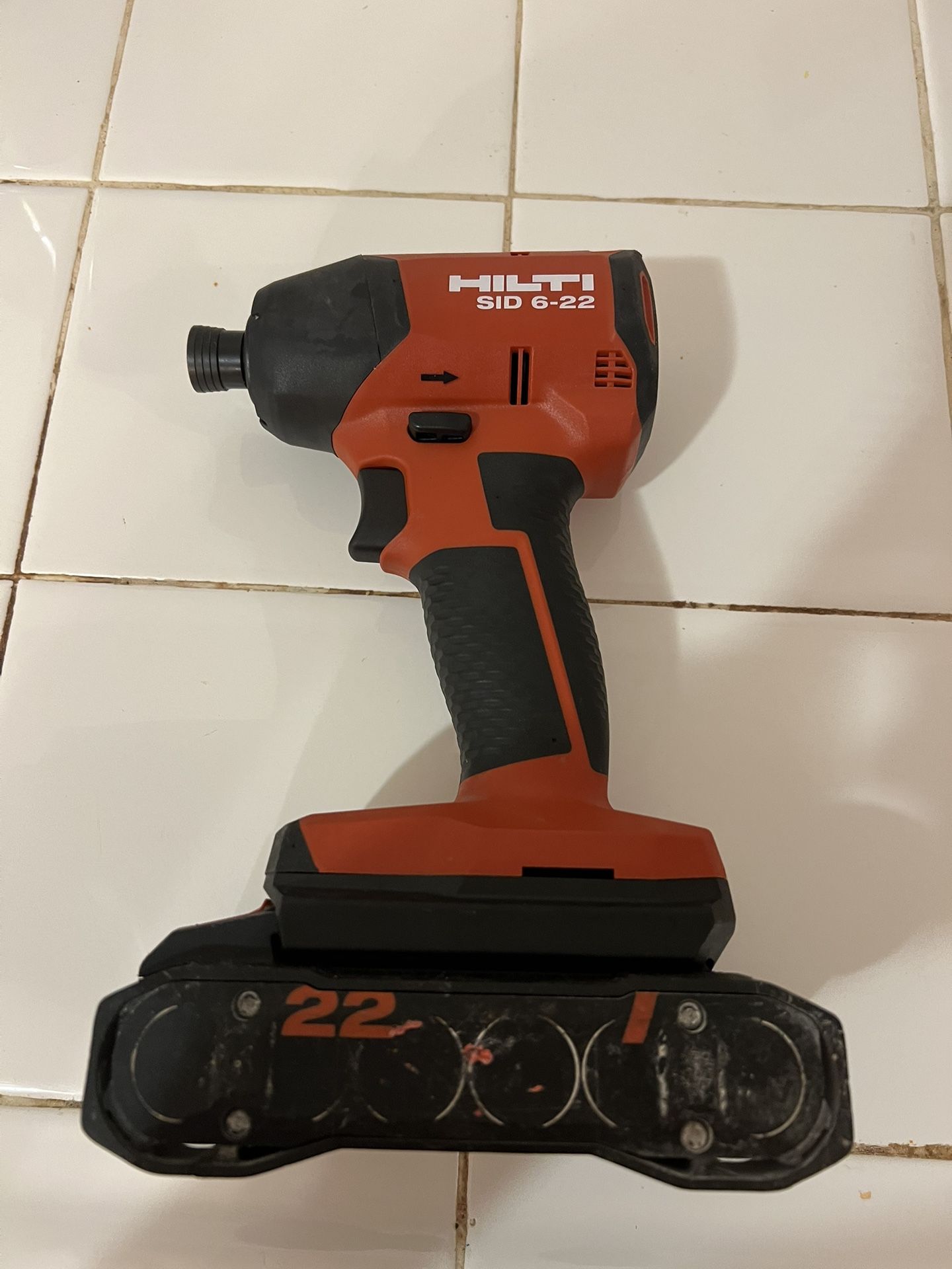 HILTI 22 V Impact W/ Battery
