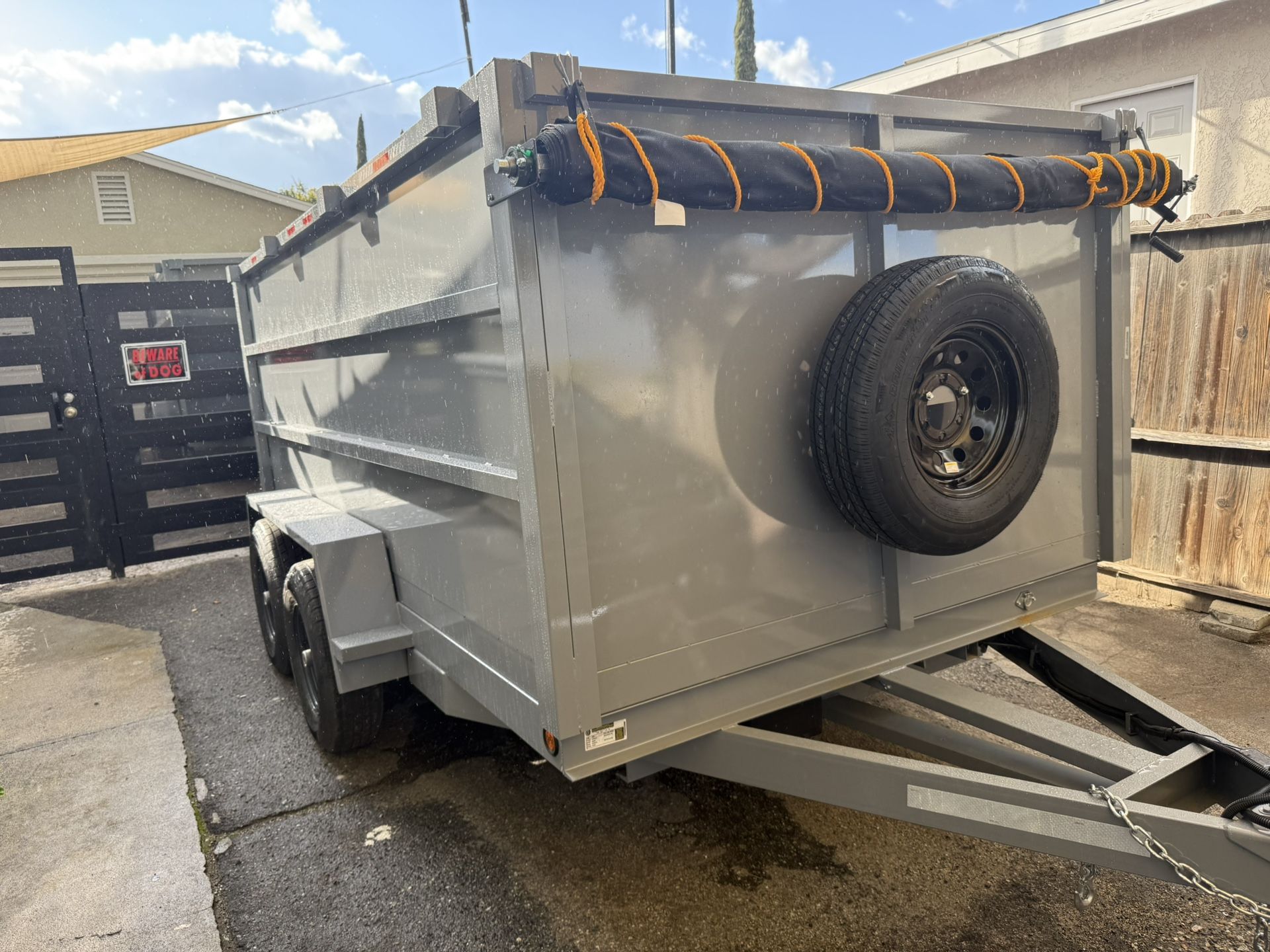 Hydraulic Dump Trailer