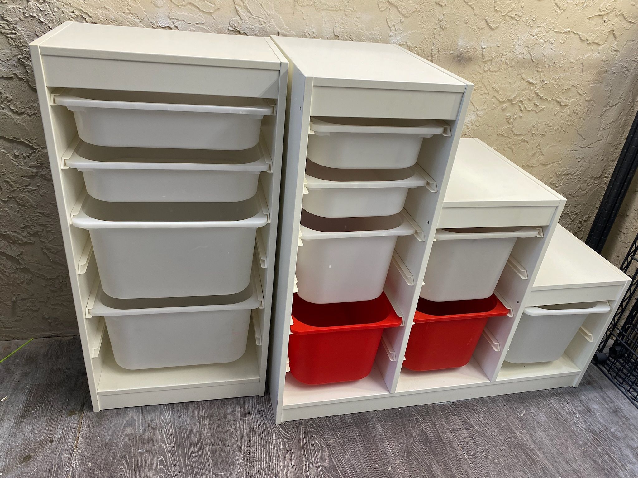 PAIR OF IKEA TROFAST TOY STORAGE UNITS - Local Delivery Available for a Fee - See My Items