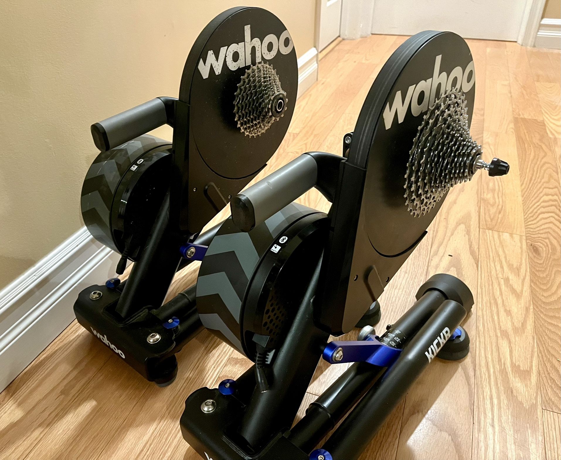 Wahoo Kickr V5 Smart Bike Trainer, 2 Available, 10/11/12 Speed Cassettes Available
