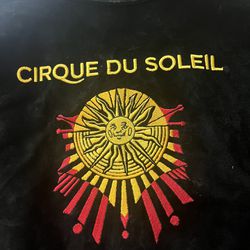 Cirque du Soleil Embroidered Mens Black Suede Leather Jacket Coat 3x