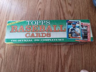 Unopened Topps 1990 Baseball Complete Set