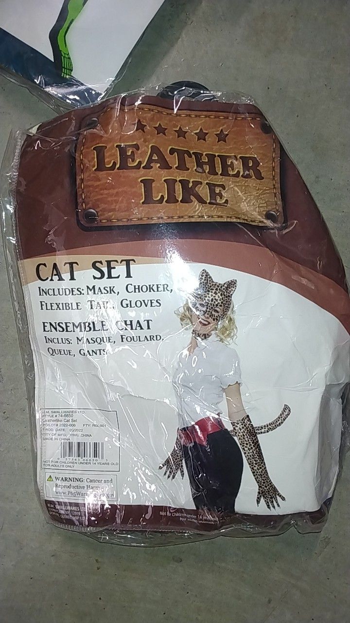 Cat Ear,Tail,Gloves Set