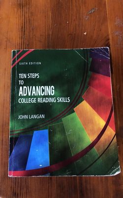 Ten steps to advancing college reading skills