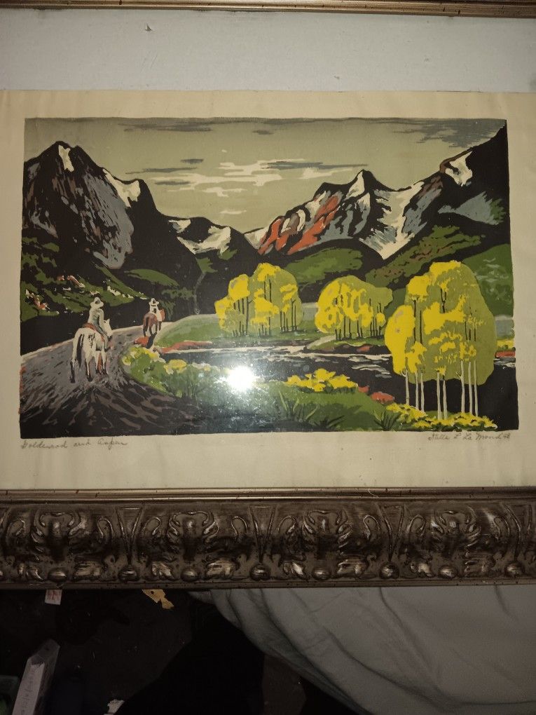 Stella L la Mond Print Not number And Sign