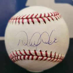 Derek Jeter signed AL baseball