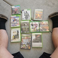 Xbox 360 And Xbox One Video Games 