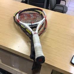 Tennis Rackets Wilson And Ektelon