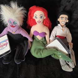 Disney Little Mermaid Beanie Set 