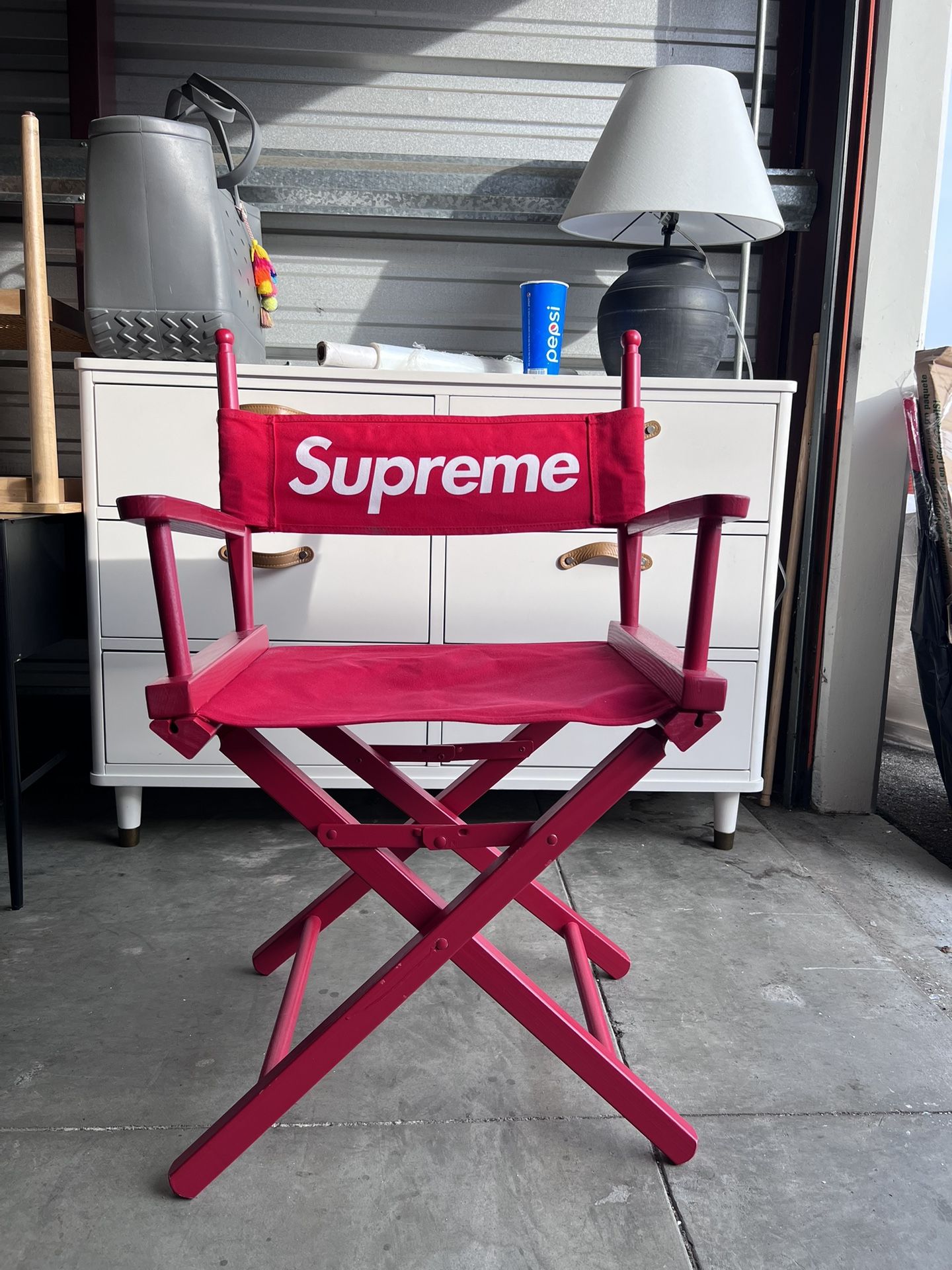 SUPREME Directors Chair. 100% Authentic- Rare!