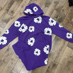 Purple Denim Tears Set