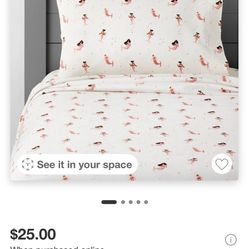 Pillowfort Mermaid Sheet Set
