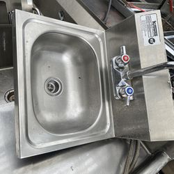 Small Hand Sink For Food Truck Or Coffe Stand