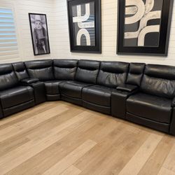 Like Brand New Genuine Leather Couch