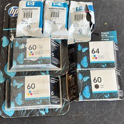 Hp ink 60, 64