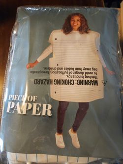 Hauntlook Piece of Paper Costume
