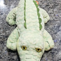 Wild Republic Lime Green Alligator Plush 16" Stuffed
