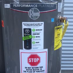 Rheem Performance Platinum 40 Gal. 10-Year Hybrid High Efficiency Smart Tank Electric Water Heater