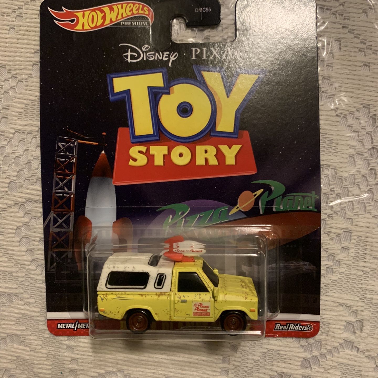 Disney Pixar pizza planet truck Hot wheels premium for Sale in