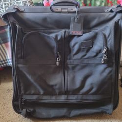 Tumi Alpha Black Ballistic Nylon 2 Wheeled Garment Bag Large