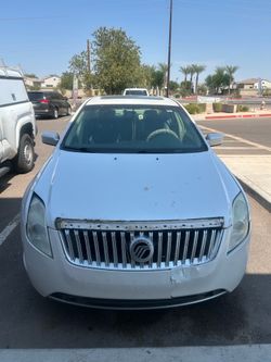 Mercury Sedan White 4-Door Car