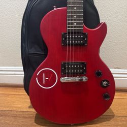 Epiphone Les Paul Special-I Limited-Edition – Worn Cherry Red + Gig Bag