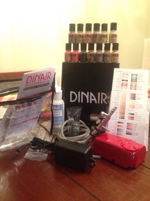 Dinair airbrush makeup kit