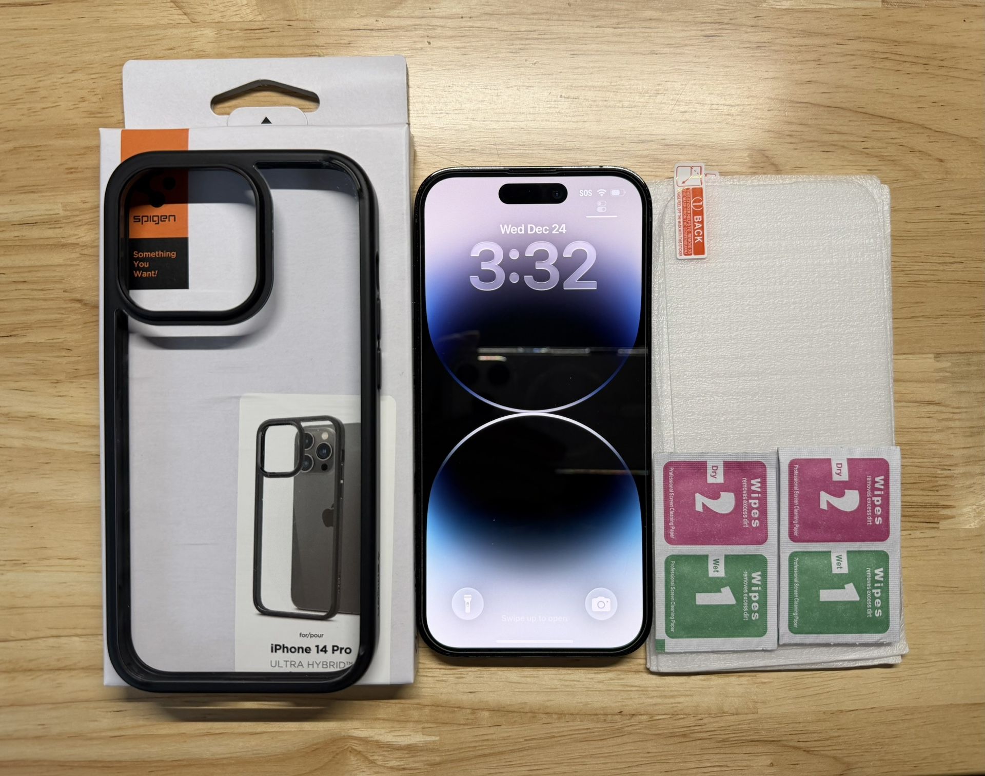 Apple iPhone 14 Pro 128GB Unlocked Space Black - Used