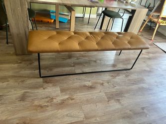 2 Article dining benches