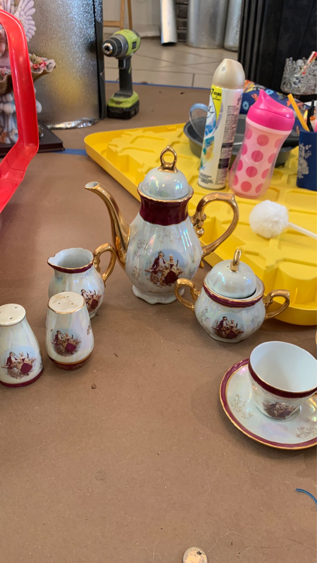 Cute tea set