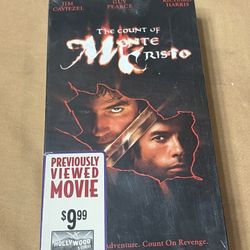 The Count of Monte Cristo VHS (2002) BRAND NEW SEALED