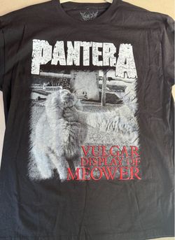 Pantera Vulgar Display of Meower Cat T-Shirt