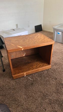 Vintage Wooden open cube