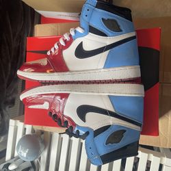 Jordan 1 Fearless UNC to Chicago Size 11