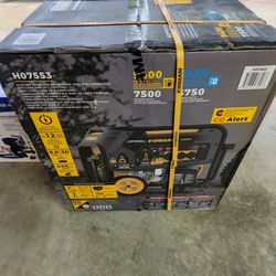 7500 Whatt  Generator New