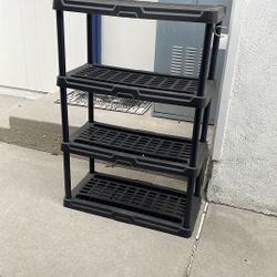 Free Resin Garage Shelves