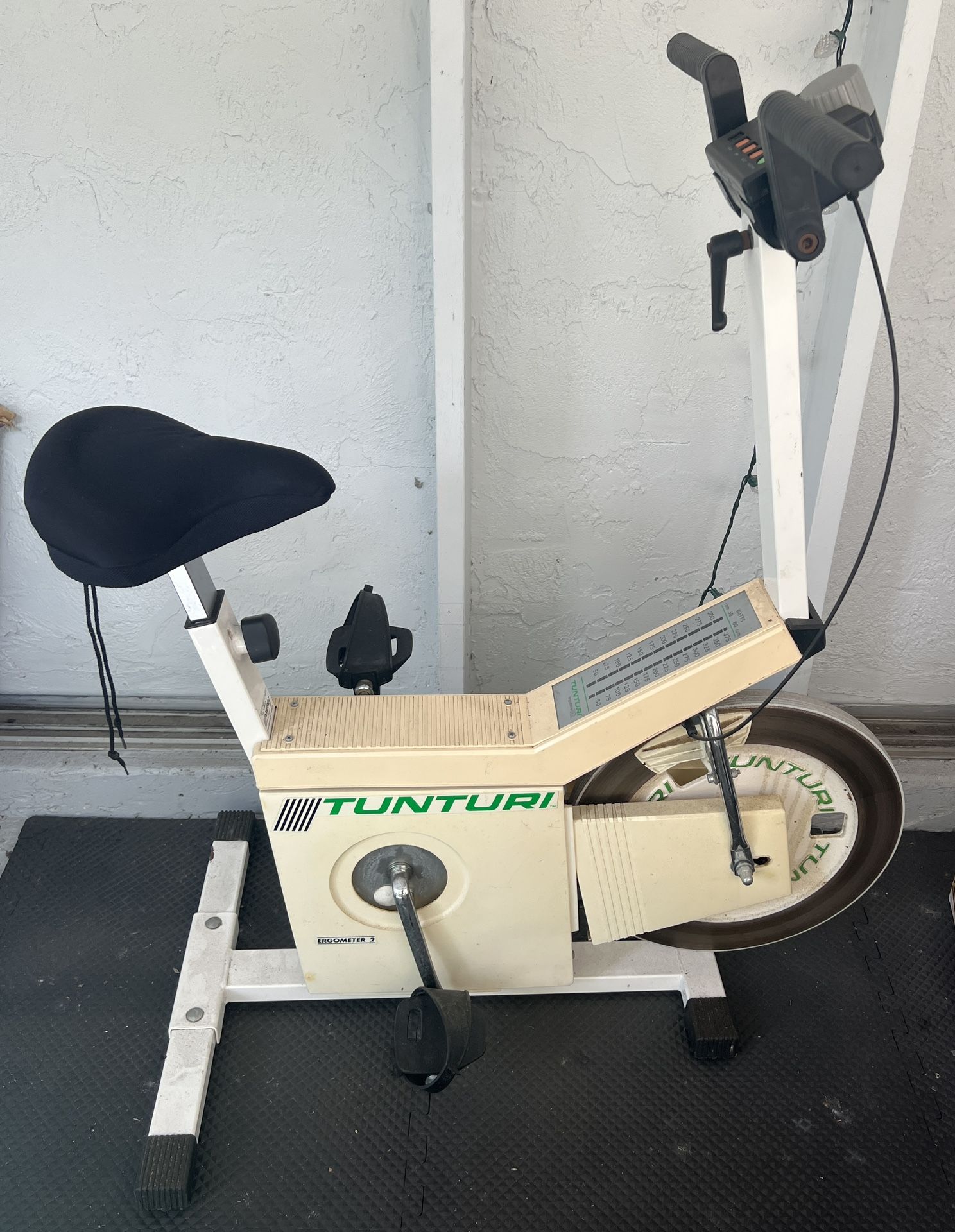 tunturi ergometer w2 exercise bike   
